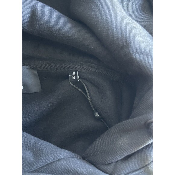 NTW The Kooples What is Sweatshirt Hoodie Black Euro Size 2 Medium Unisex $220 - Picture 11 of 13